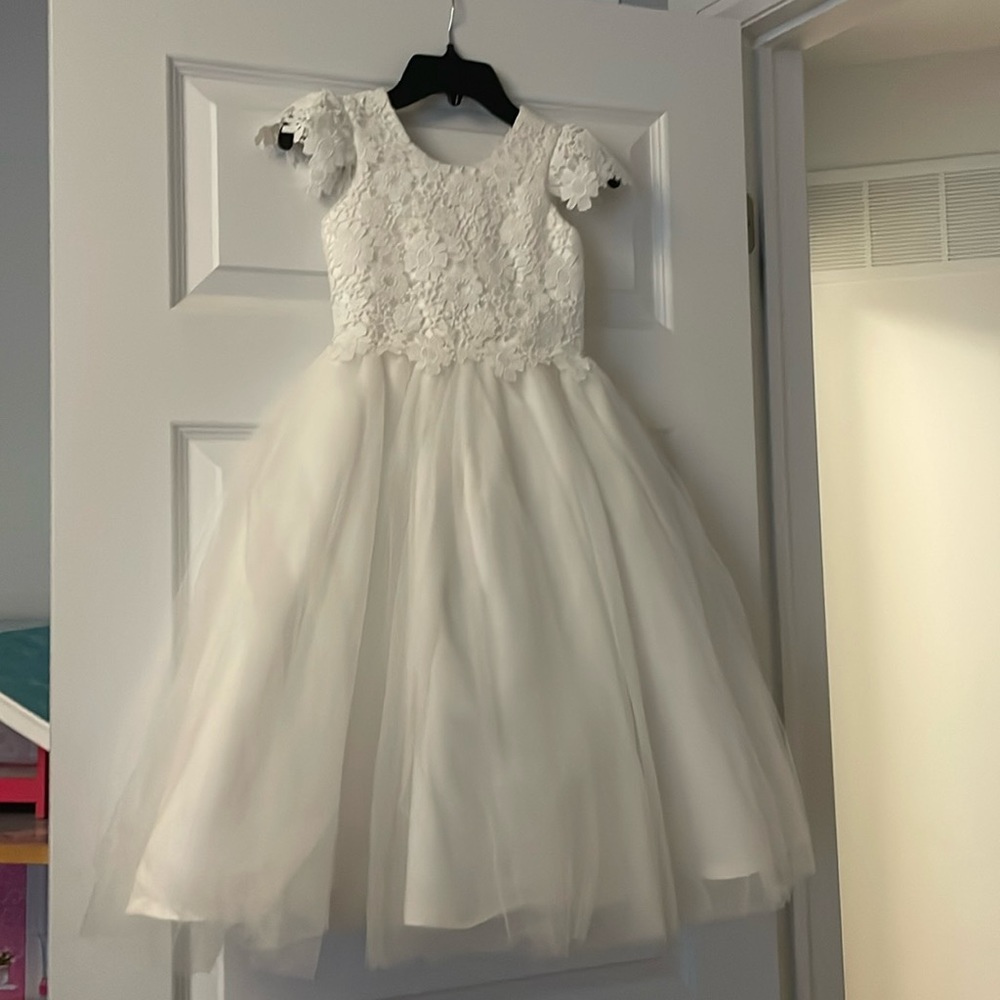Flower girl or communion dresses in excellent condition. 2 to sell size 4 & 6.